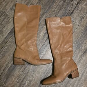 Lucky Brand Brown Heeled Boots
